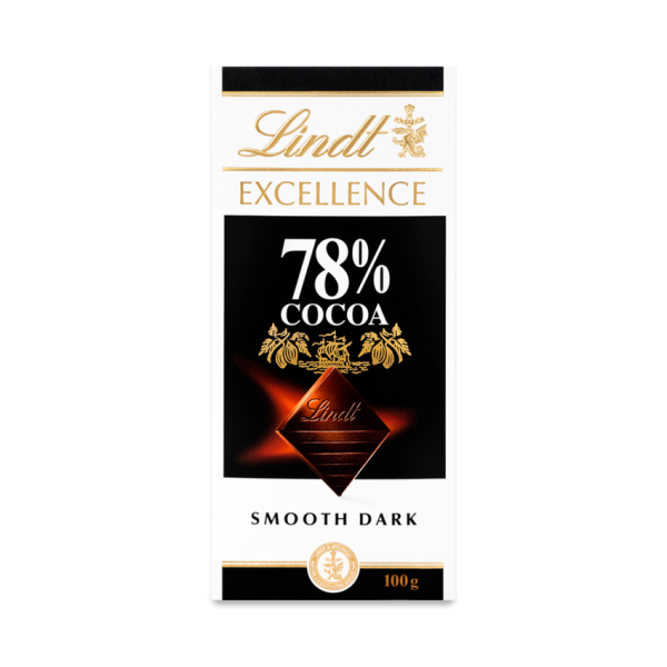 Lindt Excellence Intense Dark 78% Cocoa - Imported Chocolates In Pakistan