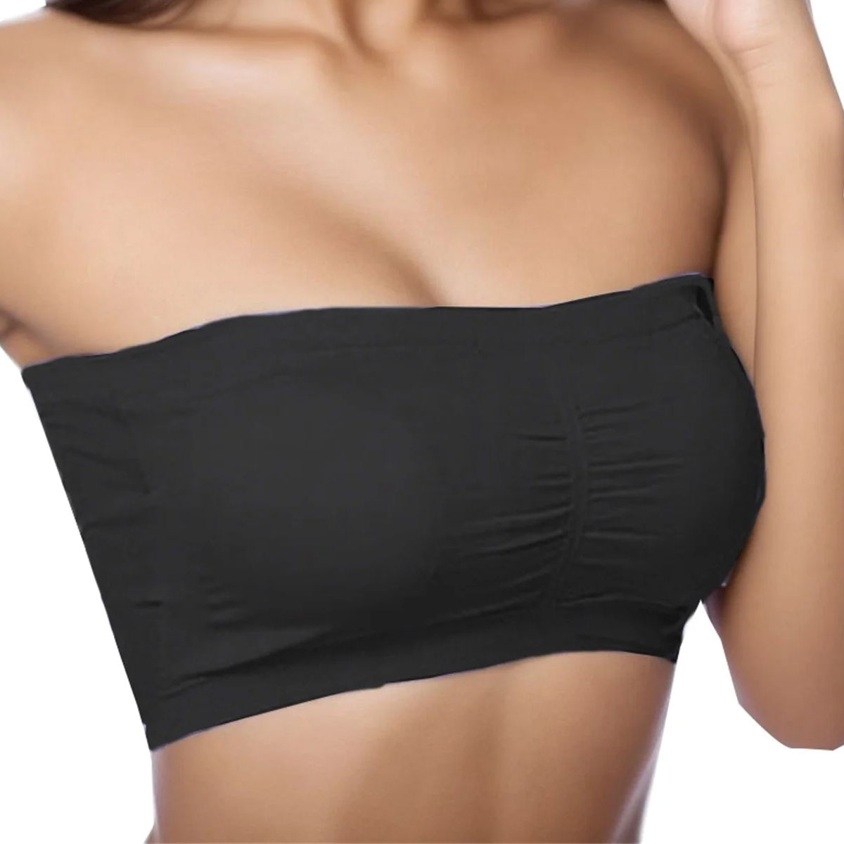 Bandeau Strapless Bra – Comfortable Tube Bra & No Strap Half Bra for Women