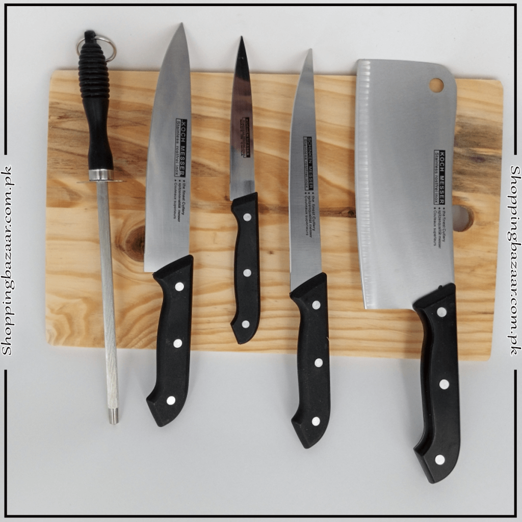 Koch Messer Knife Set With Cutting Board Online Shopping Pakistan